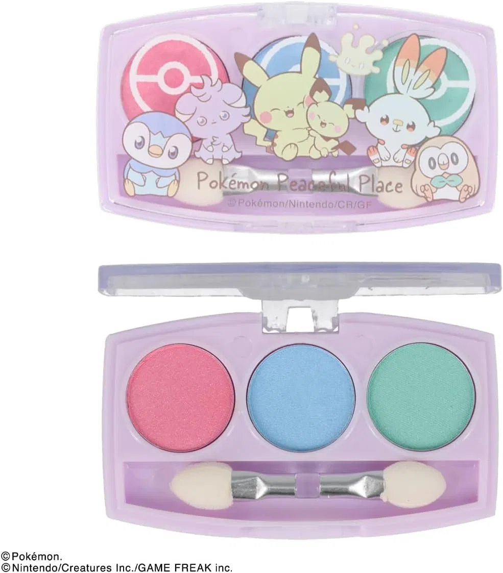 Набор косметики Pocket Monster Pokepeace Glitter Makeup Set фиолетовый SHOBIDO — фото 4