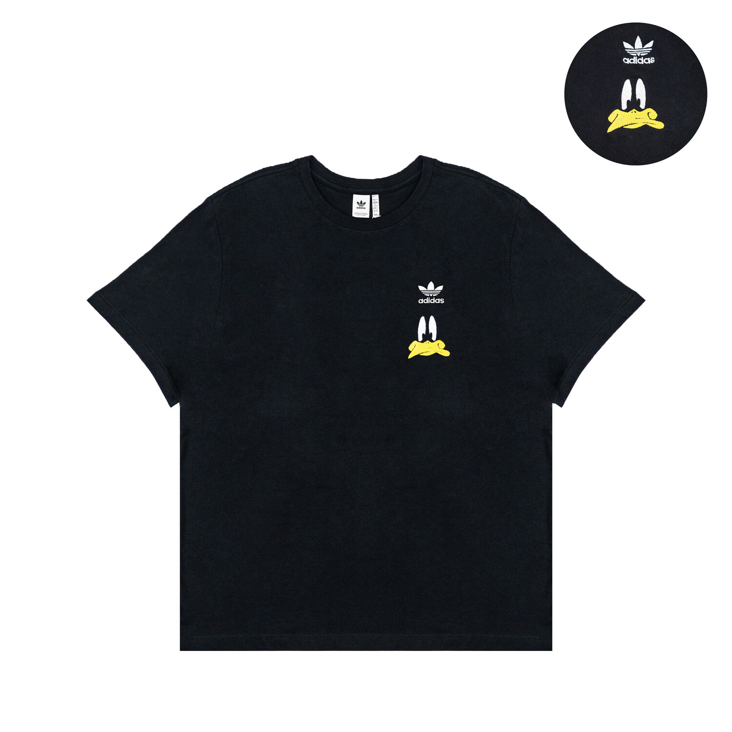 

Футболка унисекс черная Adidas Originals, черный