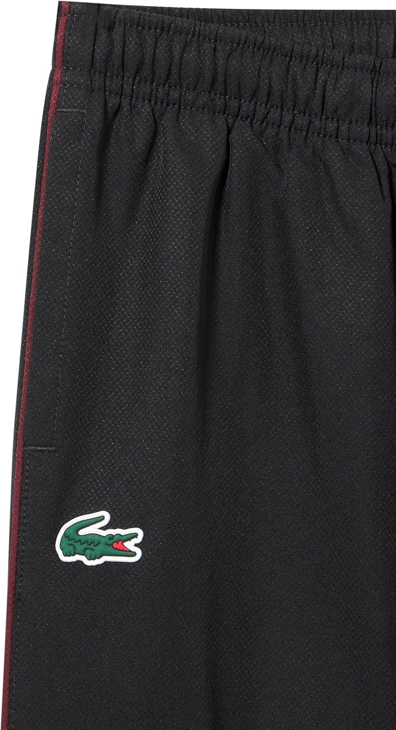 Теннисный спортивный костюм Lacoste для мальчиков, Black/Bordeaux — фото 2