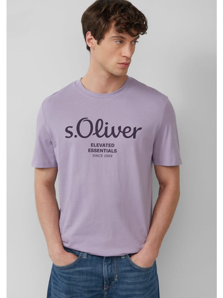 

Футболка s.Oliver, фиолетовый