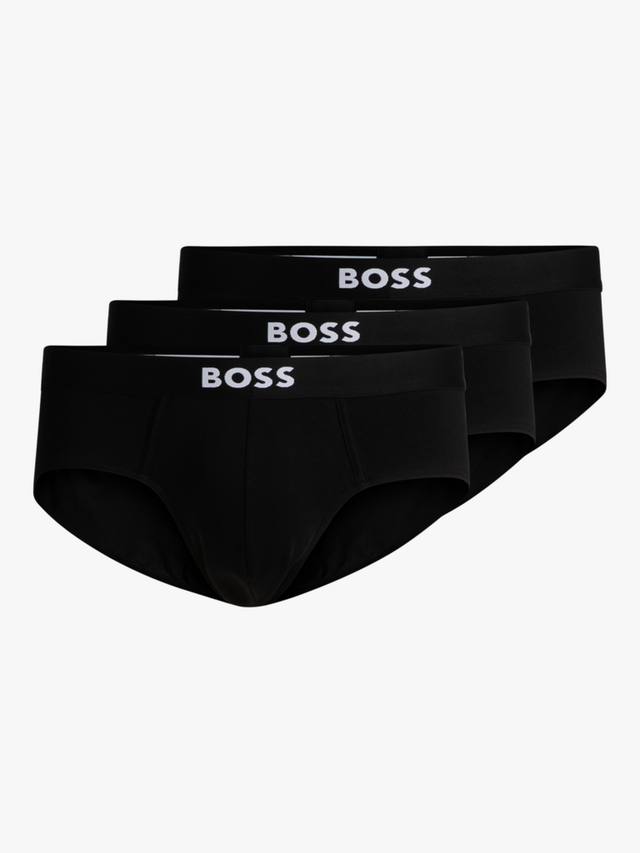 

Бюстгальтер-бралетт BOSS Logo Band Stretch HUGO BOSS, Pack of 3, Black