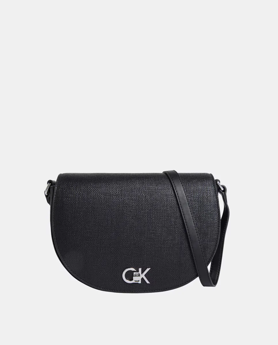 

Сумка с логотипом в виде полумесяца Calvin Klein, черный