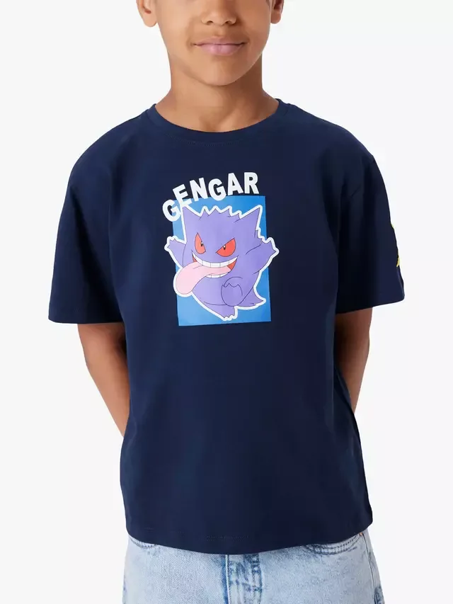 Детская футболка Pokémon, темно-синяя NAME IT