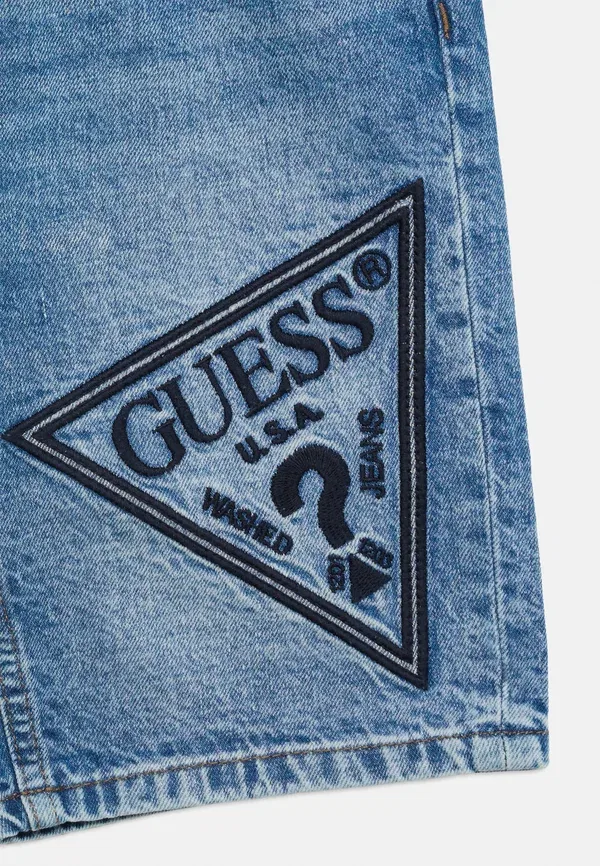 Шорты джинсовые Guess Junior, голубой деним — фото 3