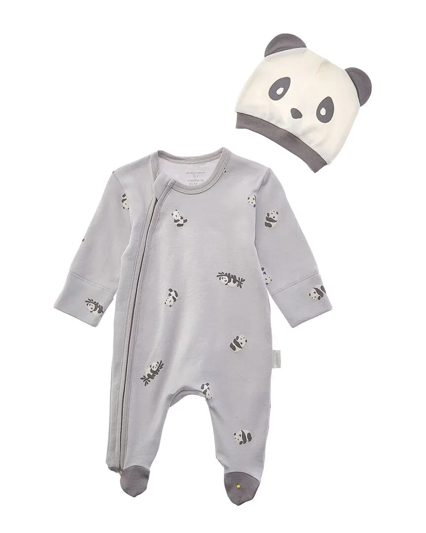 Игровой набор Andywawa Cozy Panda Playtime Set Andy Wawa, серый