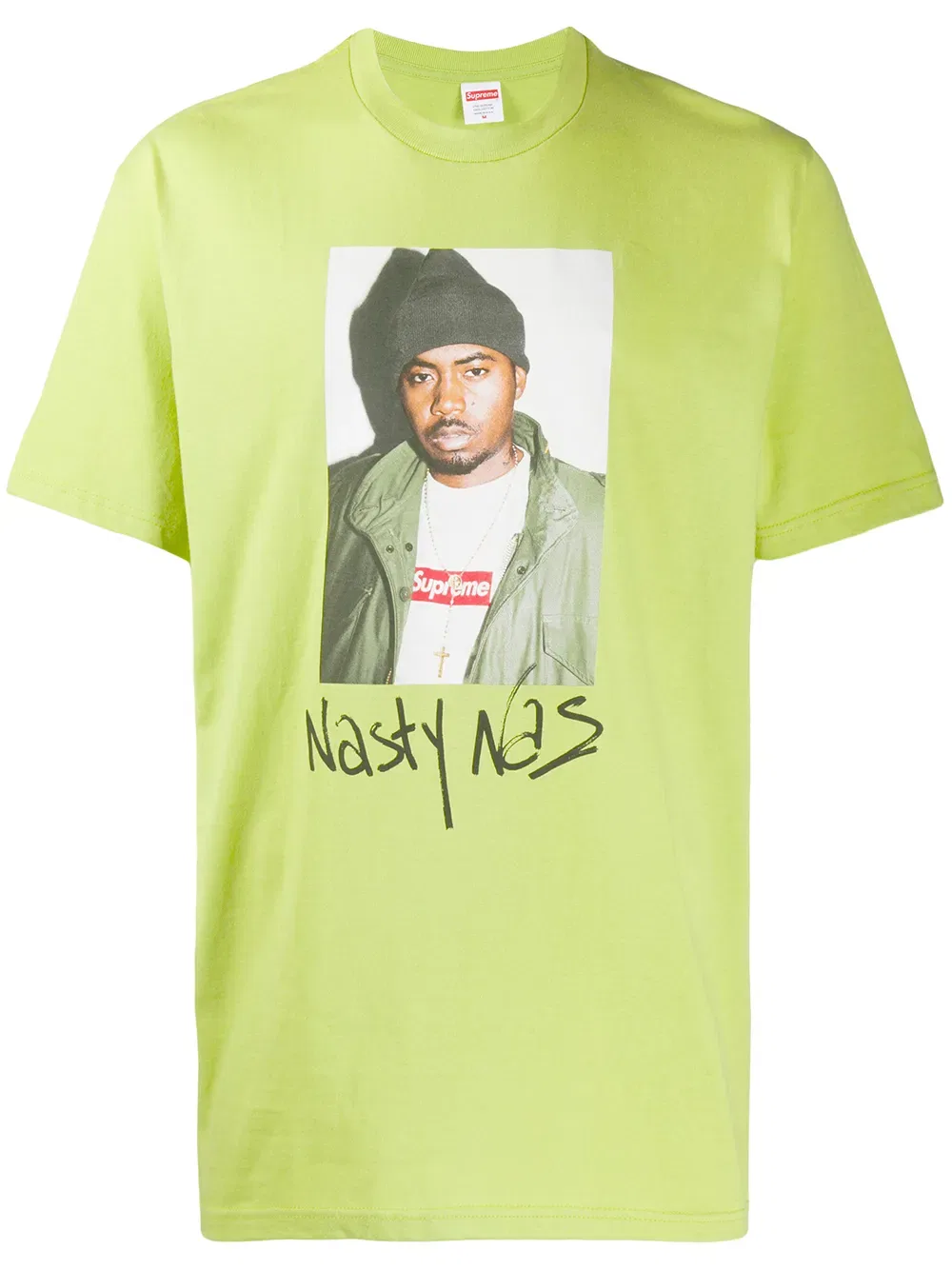 Футболка с фотографическим принтом Nasty Nas Supreme, зеленый