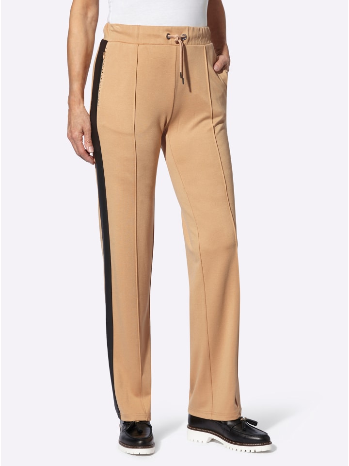 

Брюки-накидки цвета верблюжьей шерсти WITT WEIDEN