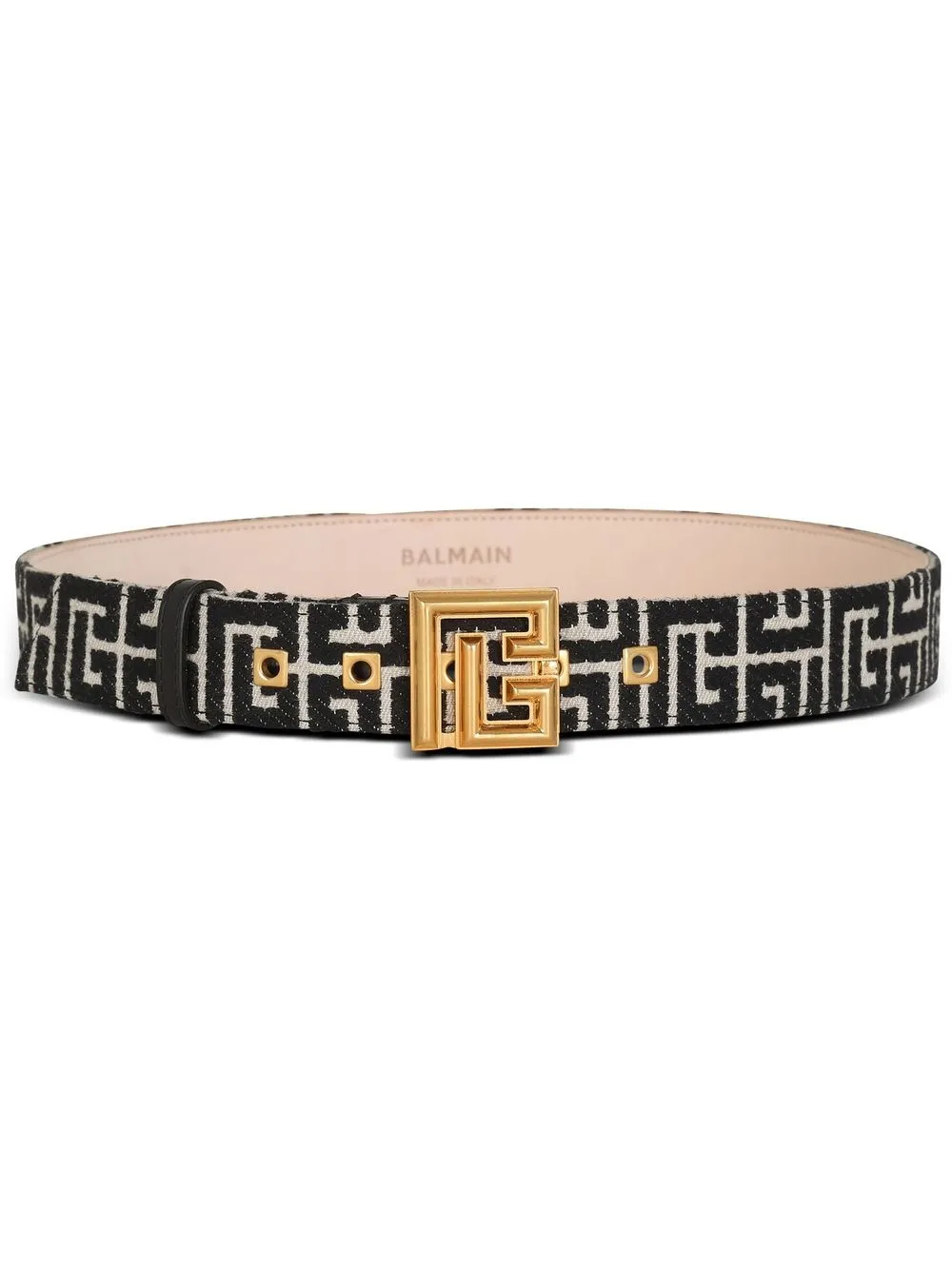 

Ремень B-Classic с монограммой BALMAIN, черный
