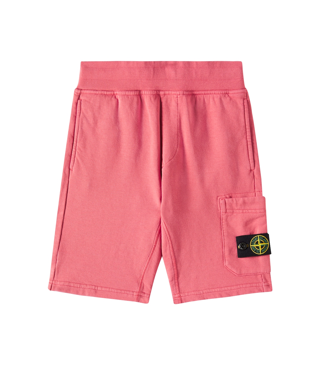 

Шорты из хлопкового флиса Compass Stone Island Junior, Geranium