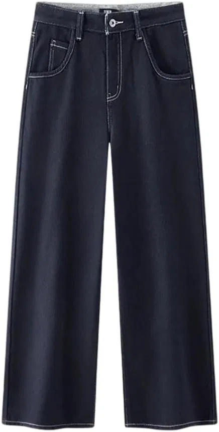 Джинсы с флисом, широкие, Original Color Denim