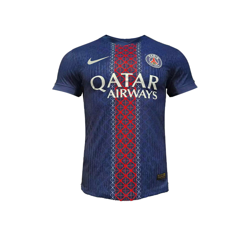 

Футболка Paris Saint Germain 2025/26 Match Home Men's Dri FIT Adv Soccer Authentic Jersey Nike, синий