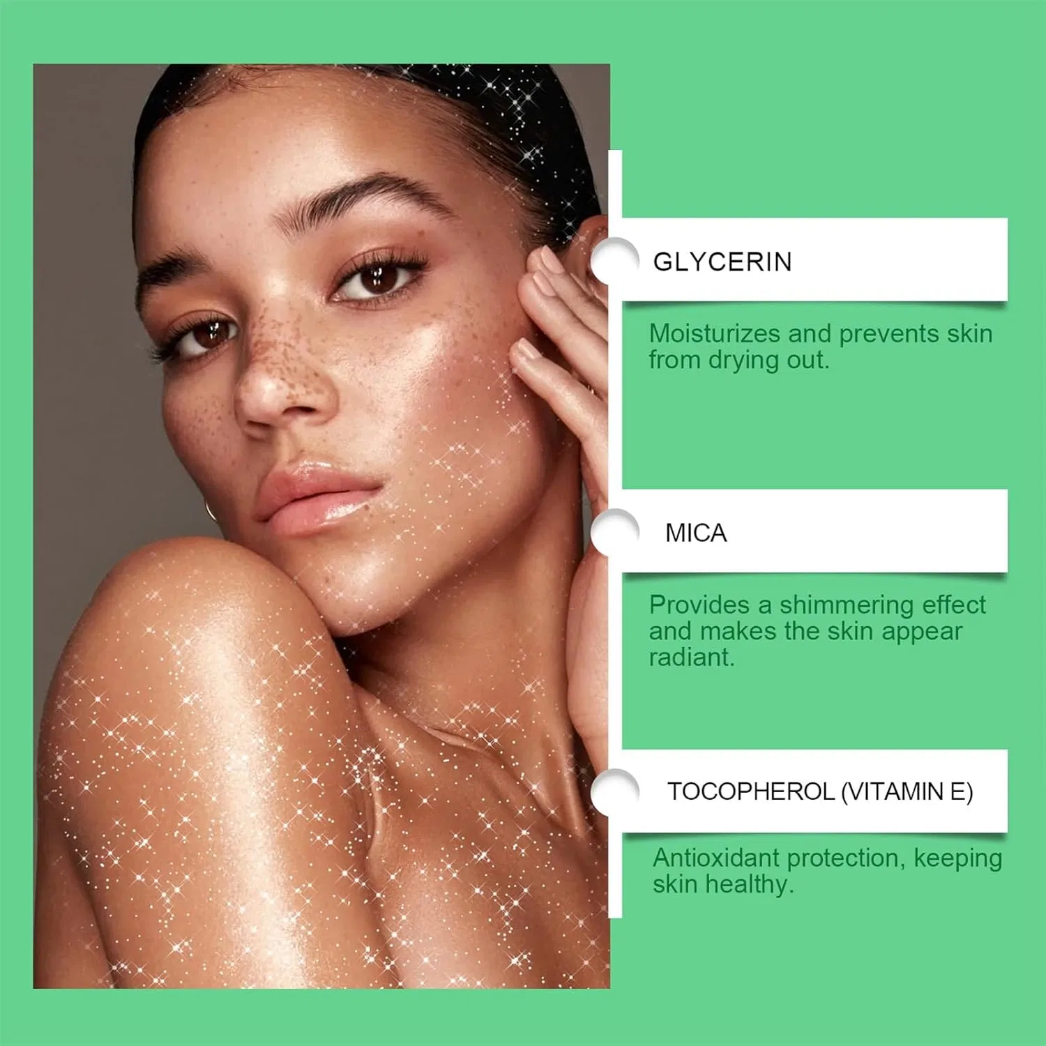 Спрей для тела с блестками Glitter Body Spray, 100 мл — фото 3