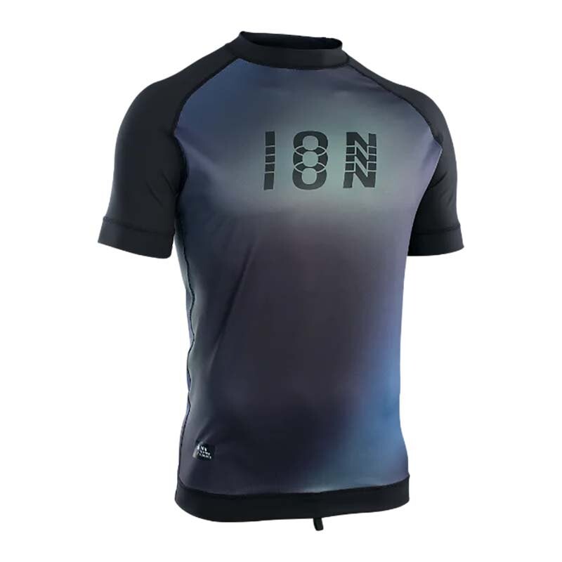 

Рашгард ION Maze Short Sleeve, синий