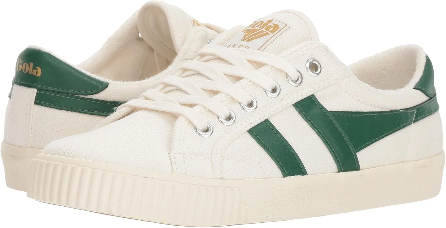 Кроссовки теннисные Gola, цвет Off-white/Dark Green