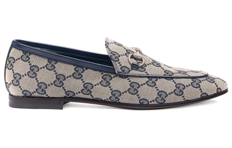 Лоферы Jordaan Blue GG Canvas Gucci — фото 2
