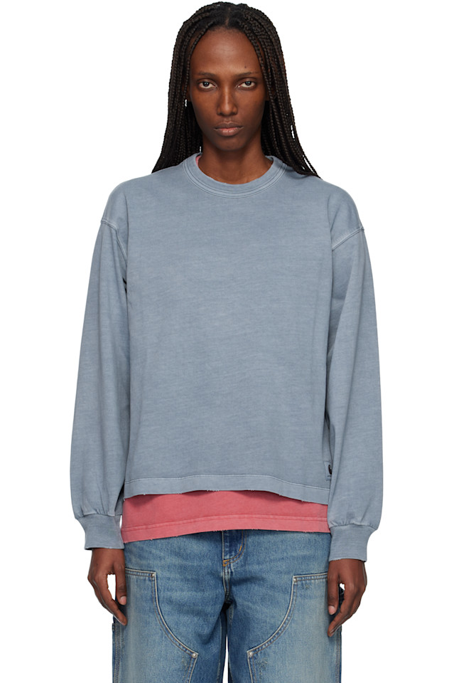 

Carhartt Work In Progress Синяя футболка Torion с длинными рукавами