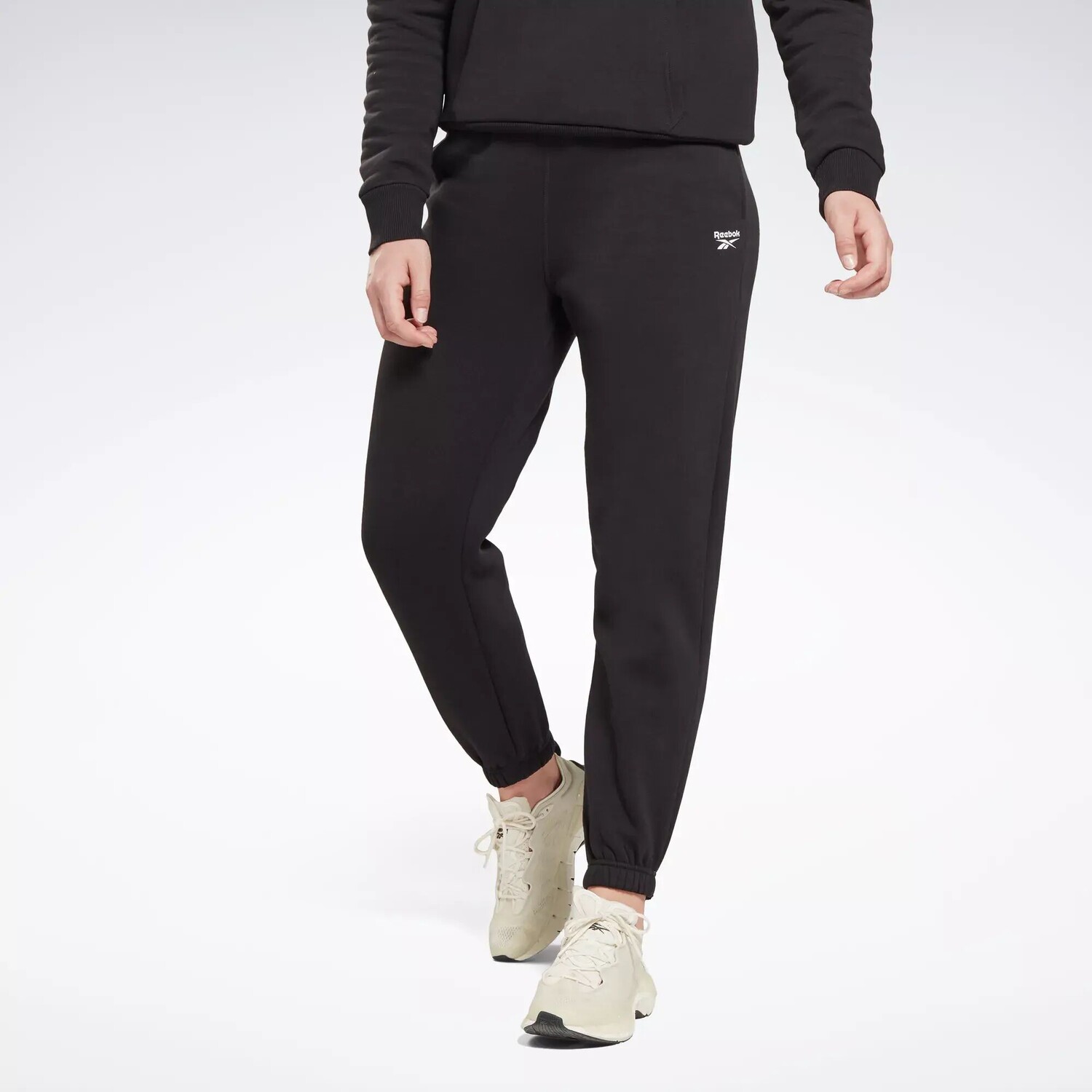 

Флисовые джоггеры Identity Reebok, черный