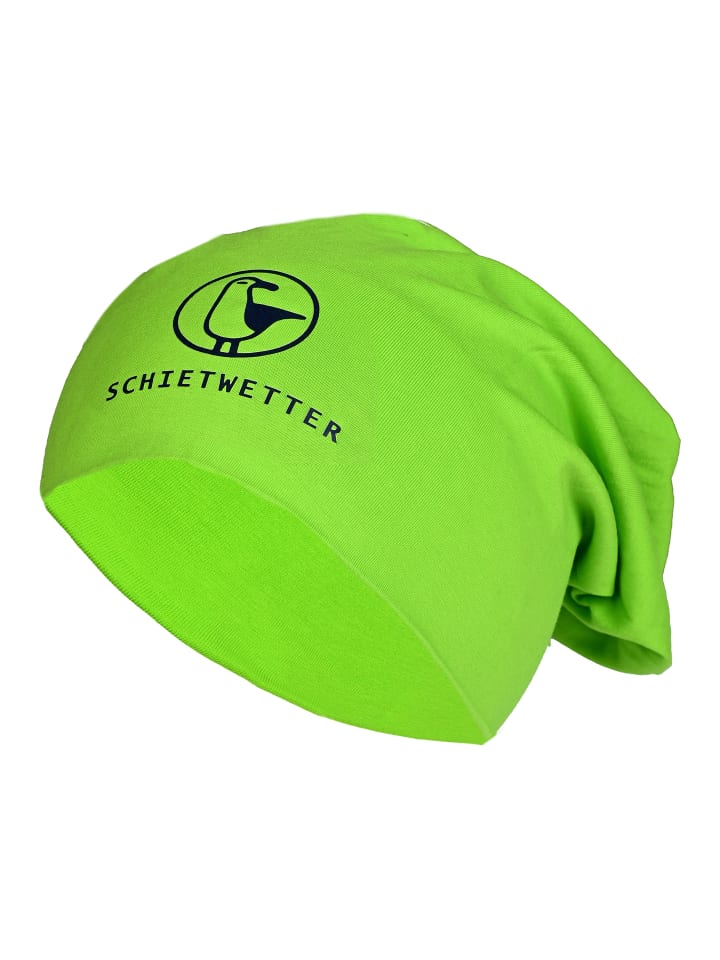 

Шапка SCHIETWETTER, цвет lime/navy