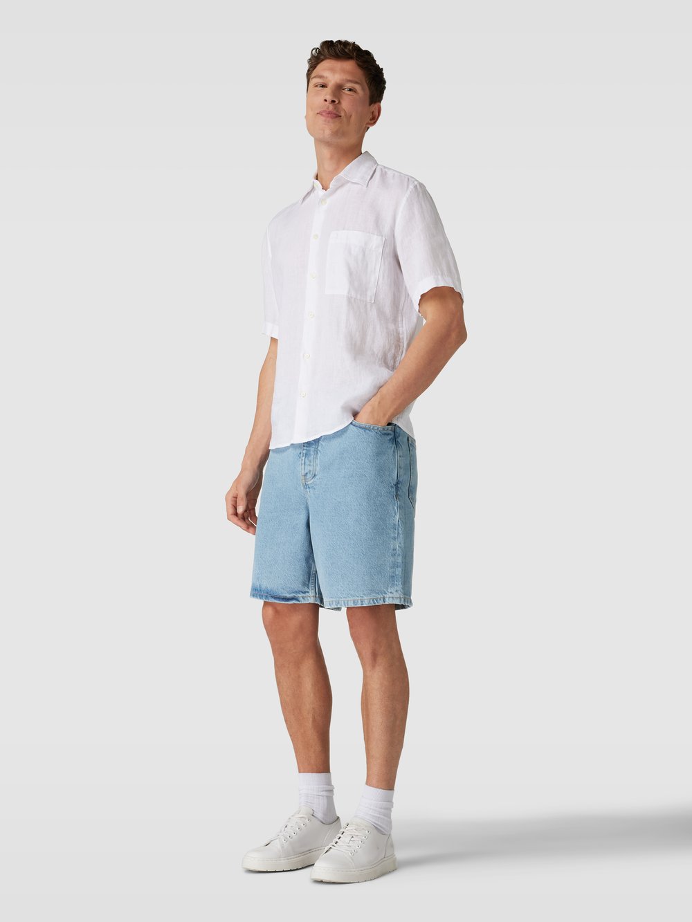

Шорты-бермуды в стиле деним Knowledge Cotton Apparel