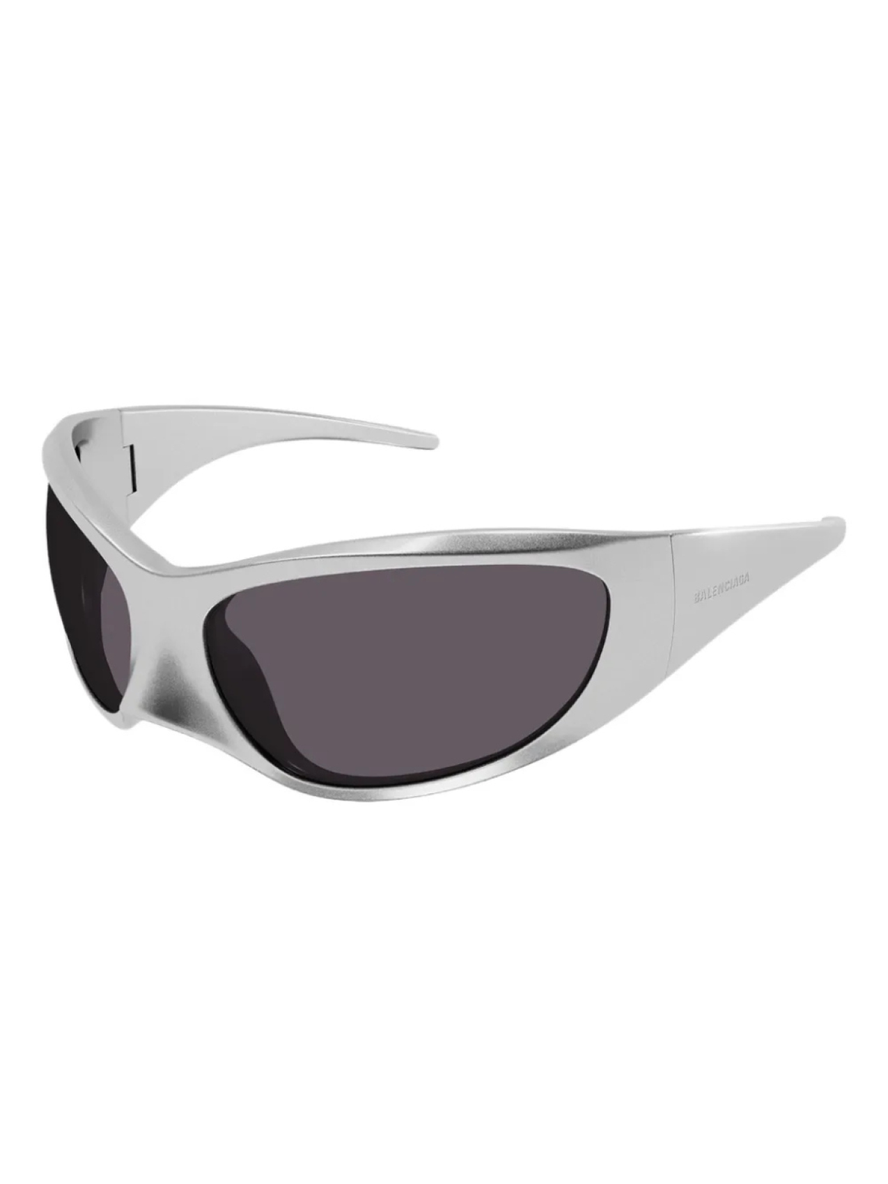 Солнцезащитные очки Skin XXL в оправе 'кошачий глаз' Balenciaga Eyewear, серый — фото 2