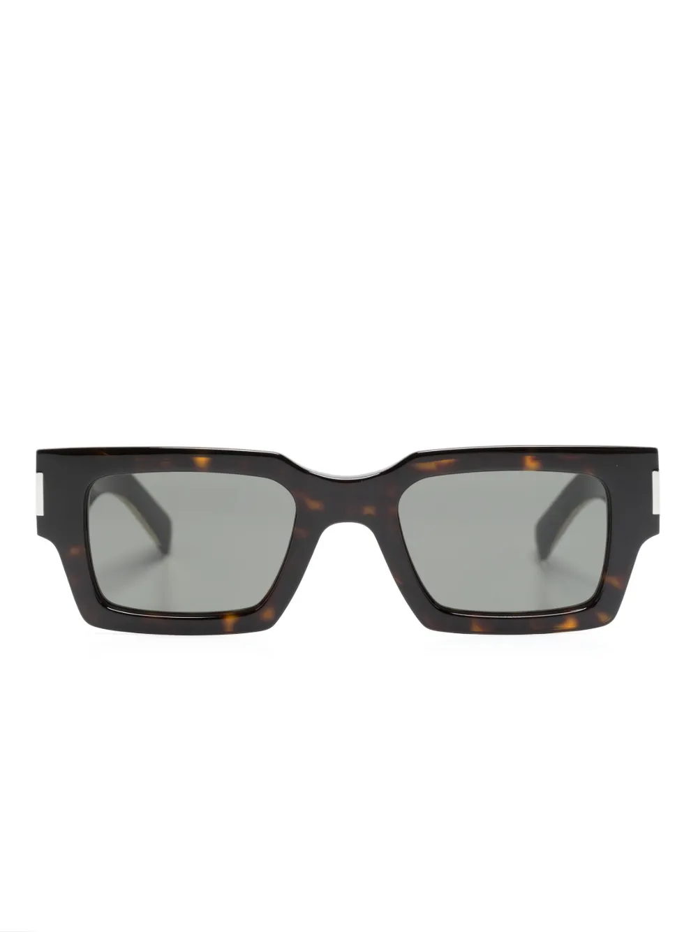 

Солнцезащитные очки SL 572 в квадратной оправе Saint Laurent Eyewear, коричневый