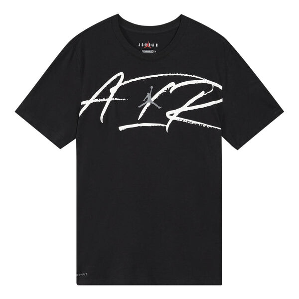 

Футболка air script basketball с коротким рукавом Air Jordan, черный