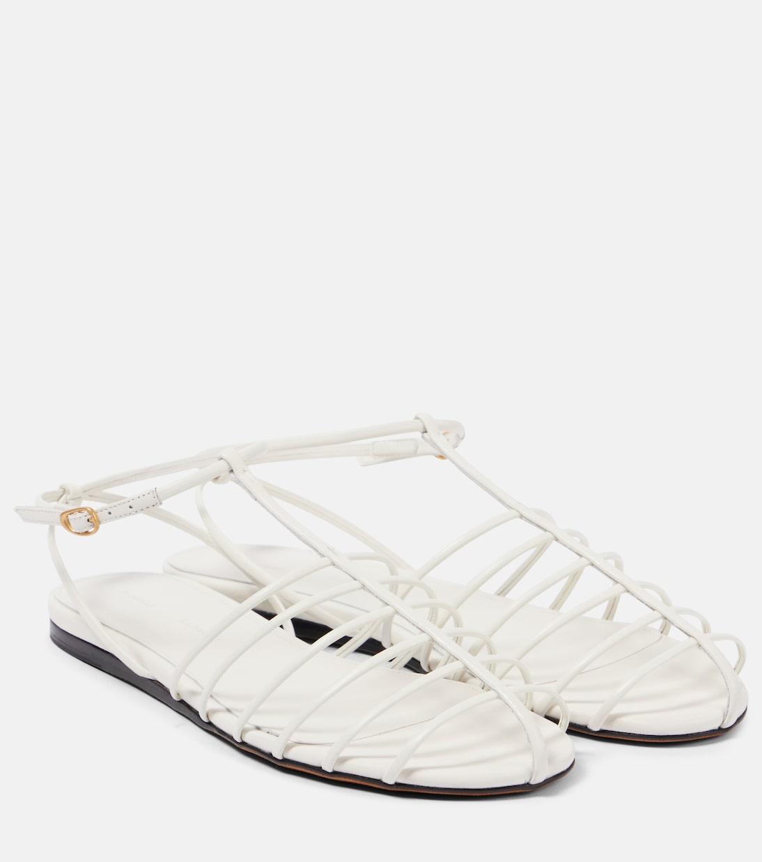 Сандалии рыболовные кожаные Tee Cage Proenza Schouler, белый