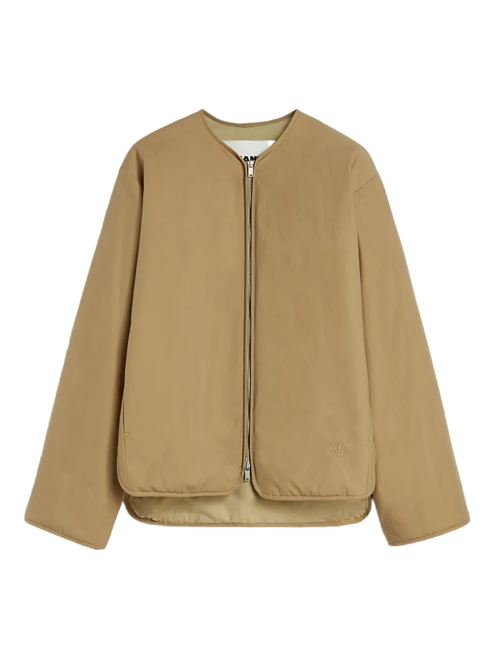 

Куртка с вышитым логотипом JIL SANDER+, коричневый