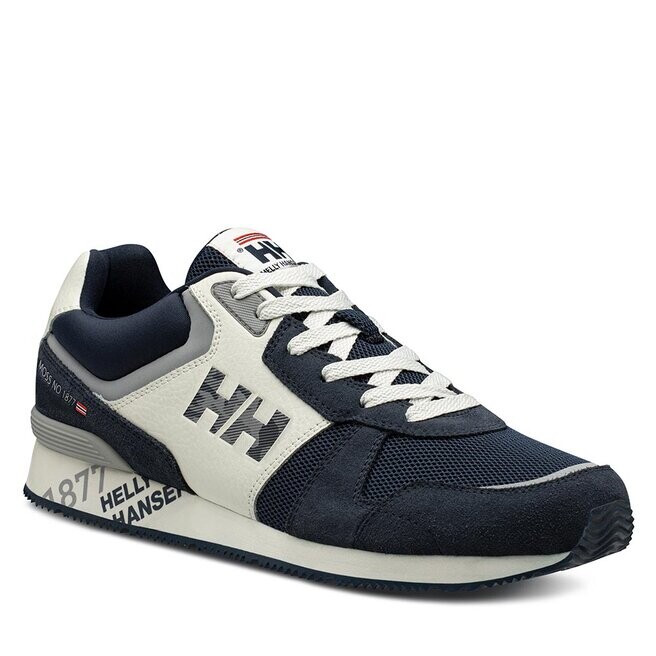 Кроссовки Helly Hansen Anakin Leather 2 11994 Navy/Penguin/Off Whi 597, темно-синий — фото 2