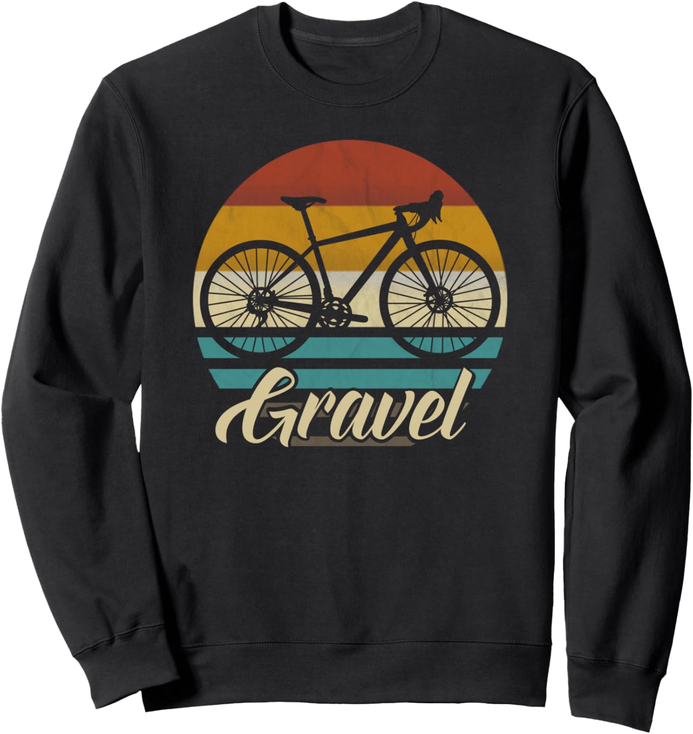 

Велосипед для гравийных дорог, подарок, ретро-винтажная толстовка Gravelbike Cycling Clothing Accessories Shirts, черный