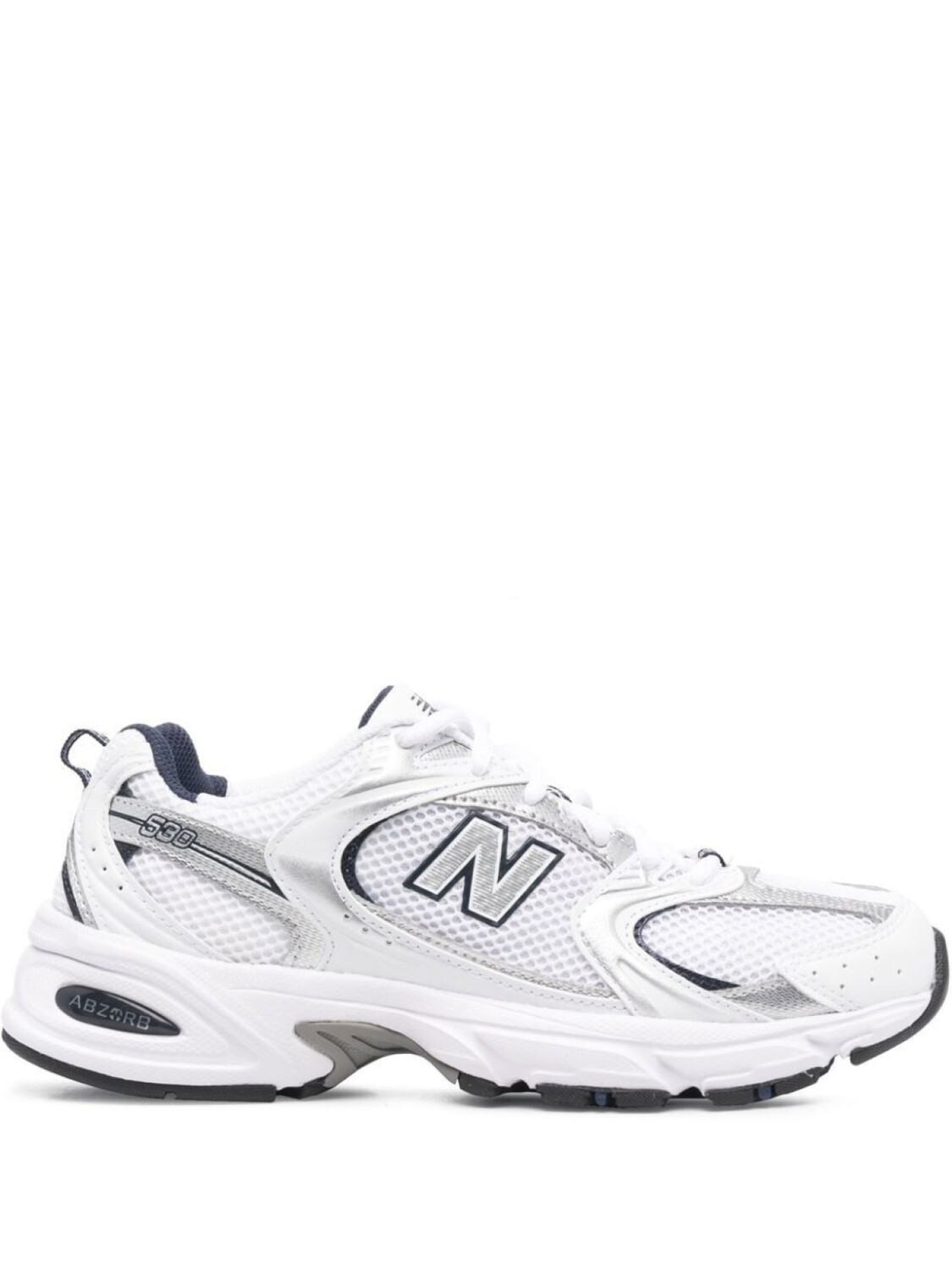 

Кроссовки 530 на шнуровке New Balance, белый