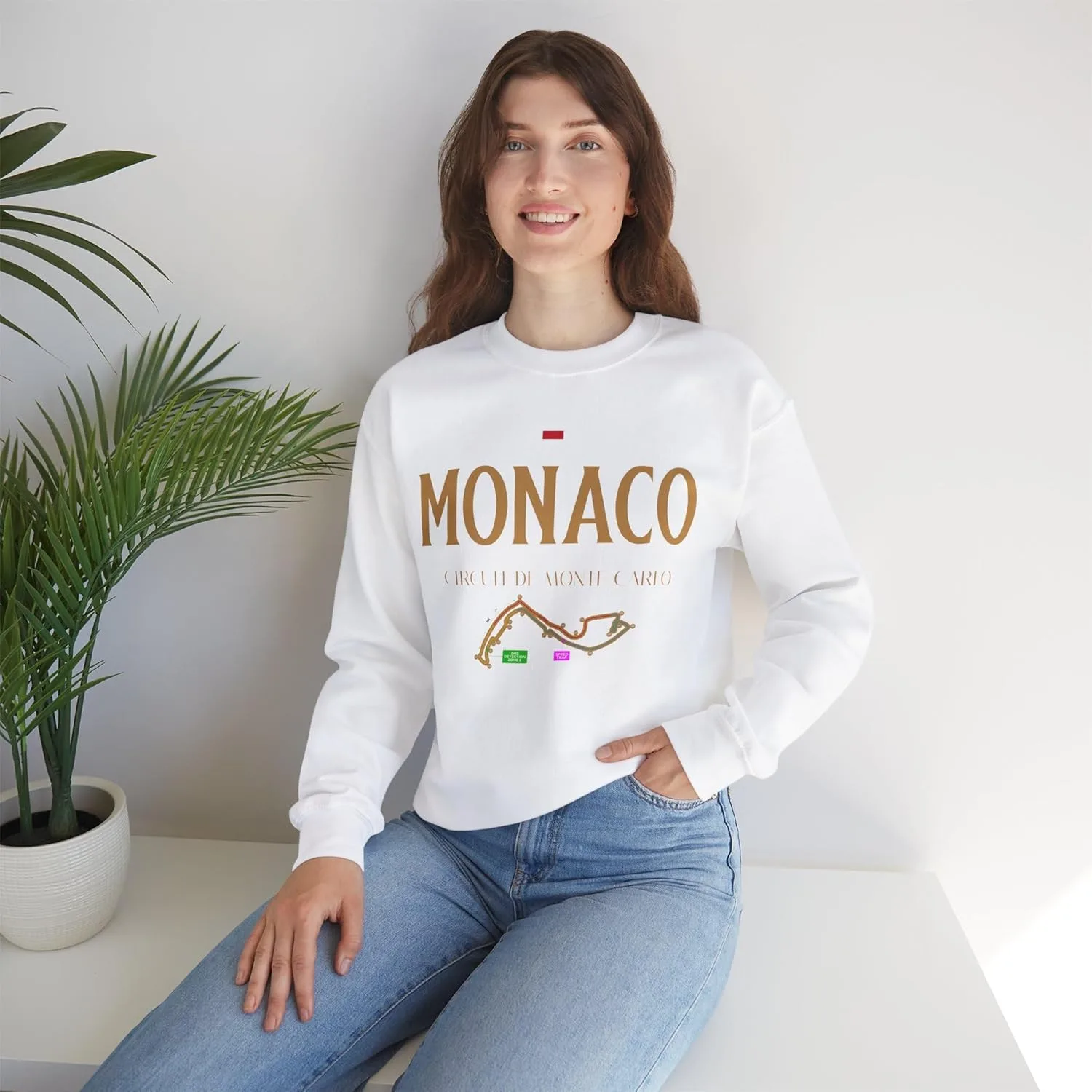Свитшот monako inspired — фото 3