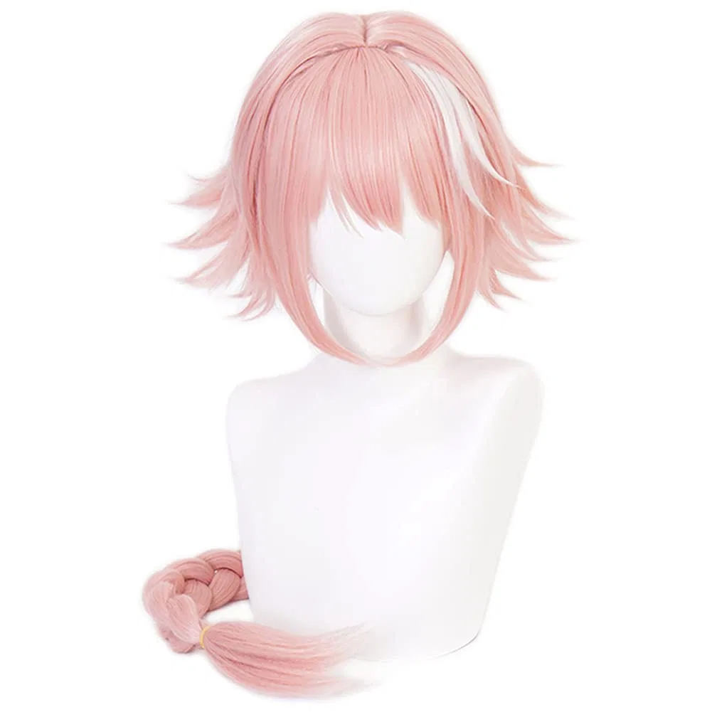 Парик HIROAKIYA Rider Astolfo Cosplay, Fate Rider Astolfo с шапочкой Hiroakiya, Rider Astolfo