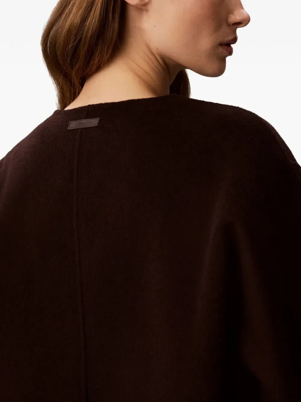 Куртка с V-образным вырезом Calvin Klein, коричневый — фото 4
