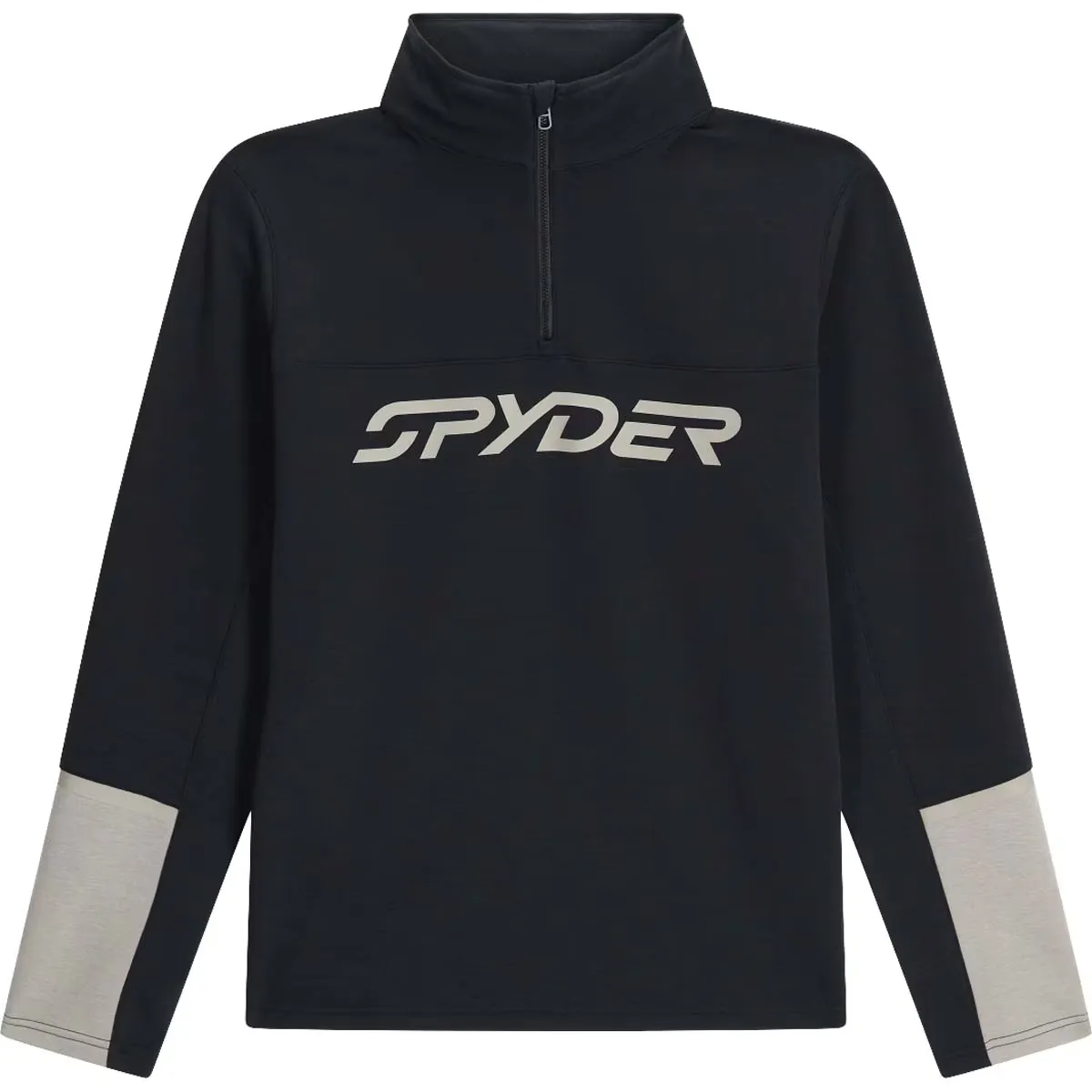 

Spyder Мужская флисовая кофта Speed 1/2 Zip Fleece, чёрный