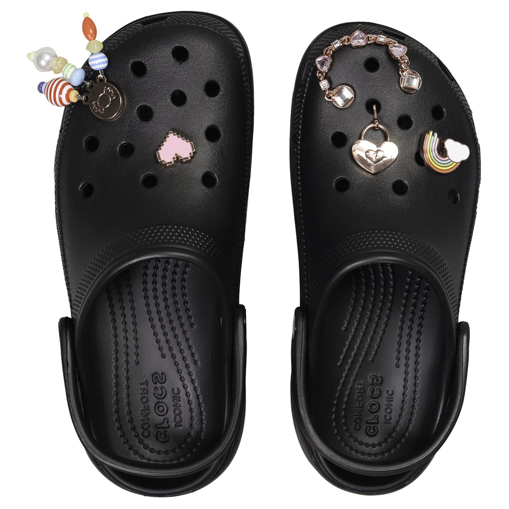 Классические спортивные сандалии-кроксы 'Black' Женские Crocs — фото 2