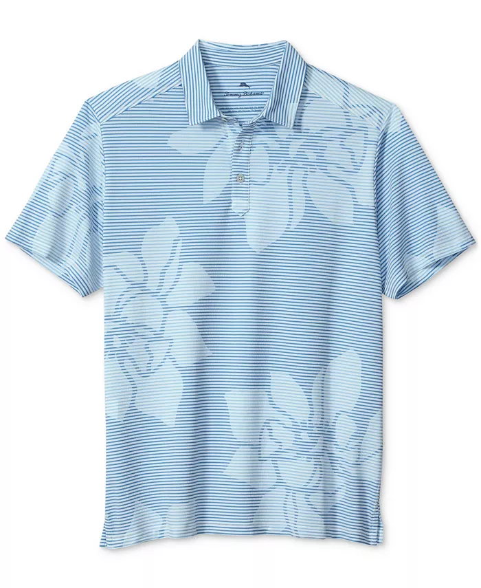 

Мужская поло Costa Wave Grande Tommy Bahama, синий