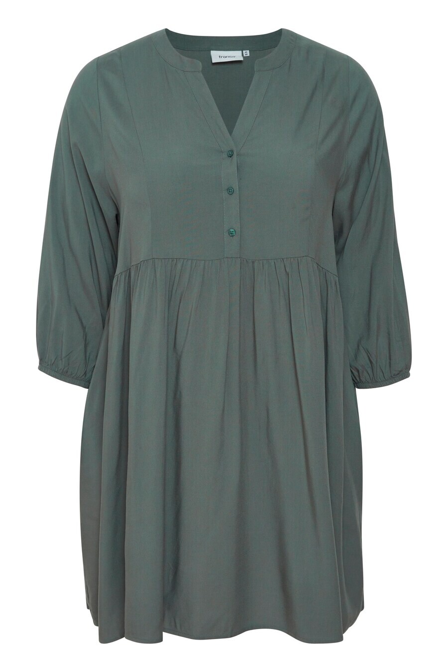 

Платье рубашка Fransa Shirt Dress SOFTY, темно-зеленый