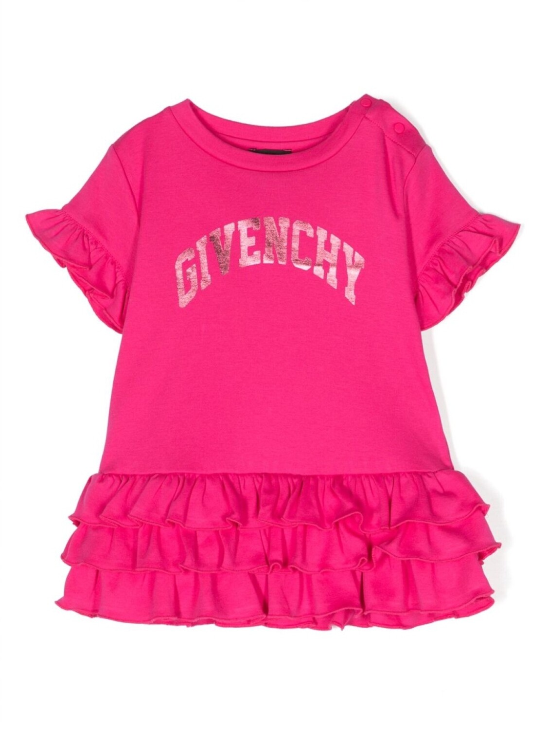 

Платье с логотипом Givenchy Kids, розовый