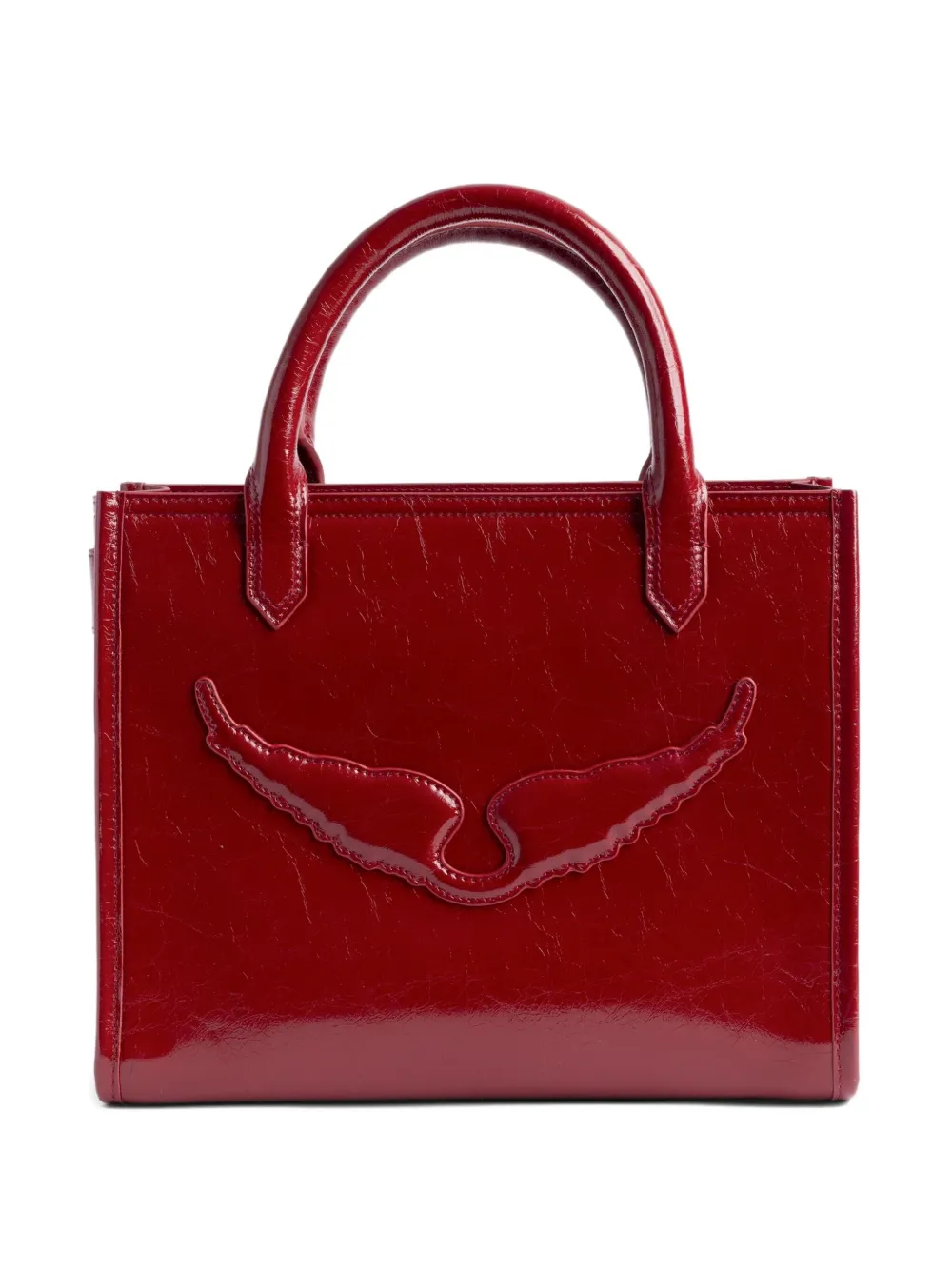 

Сумка через плечо Angel XS с верхней ручкой Zadig&Voltaire, красный