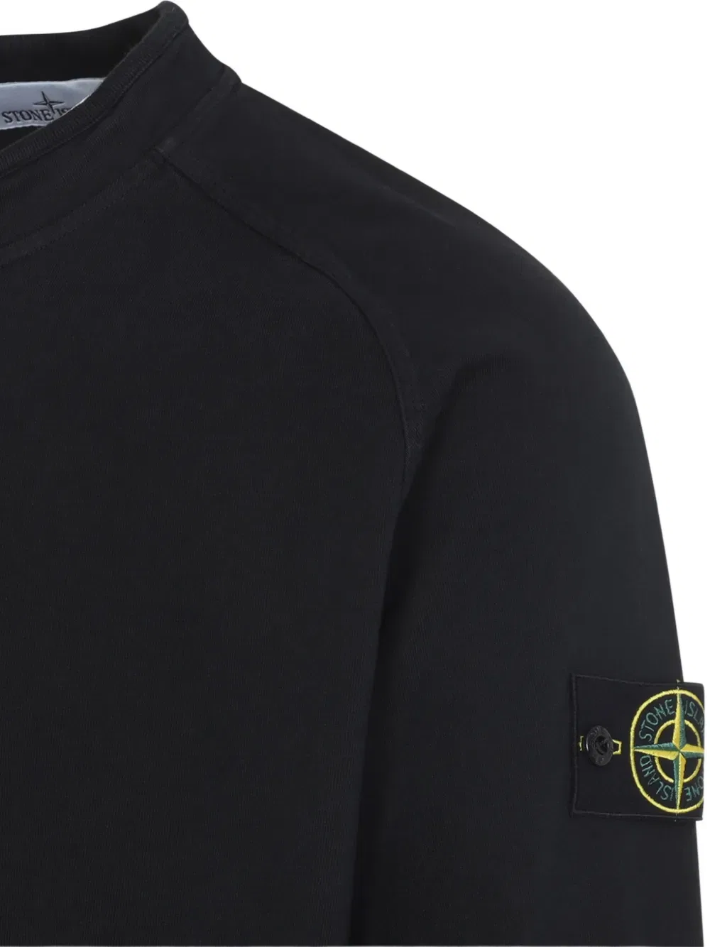 Толстовка с круглым вырезом Stone Island, черный — фото 3