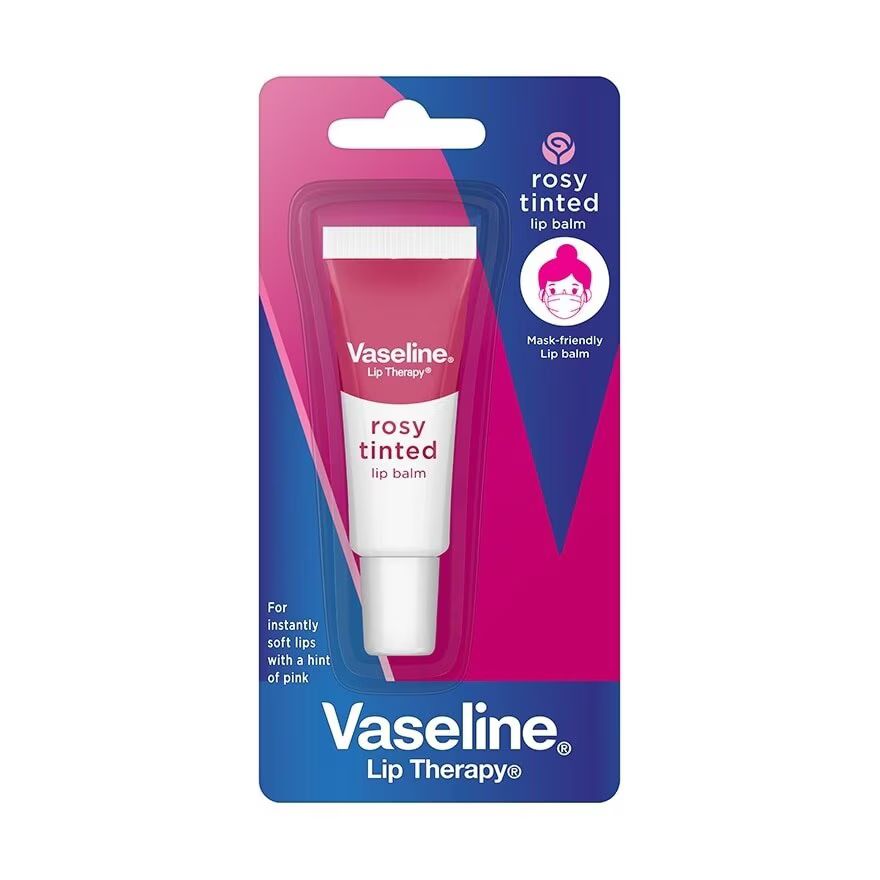 

Vaseline Lip Therapy Бальзам для губ Rosy Tint 10 г, Pink