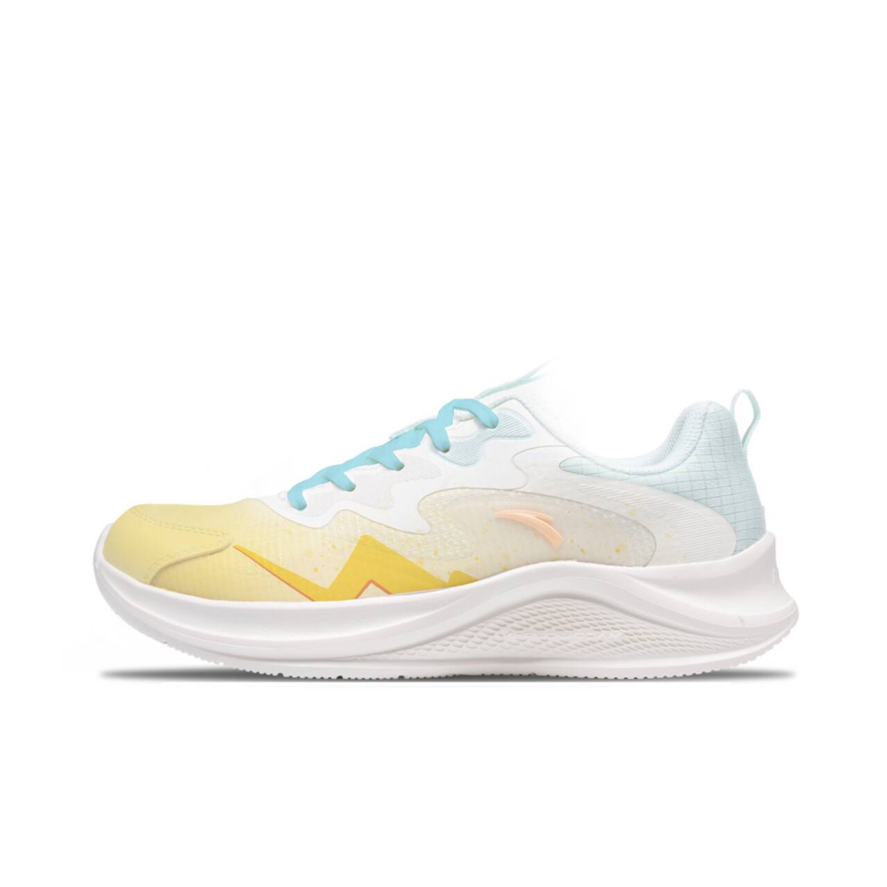 

ANTA Амортизирующие противоударные нескользящие износостойкие кроссовки Low top Casual Sprint Running для женщин White