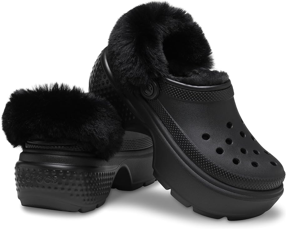 

Сабо Crocs Classic Lined Stomp, черный