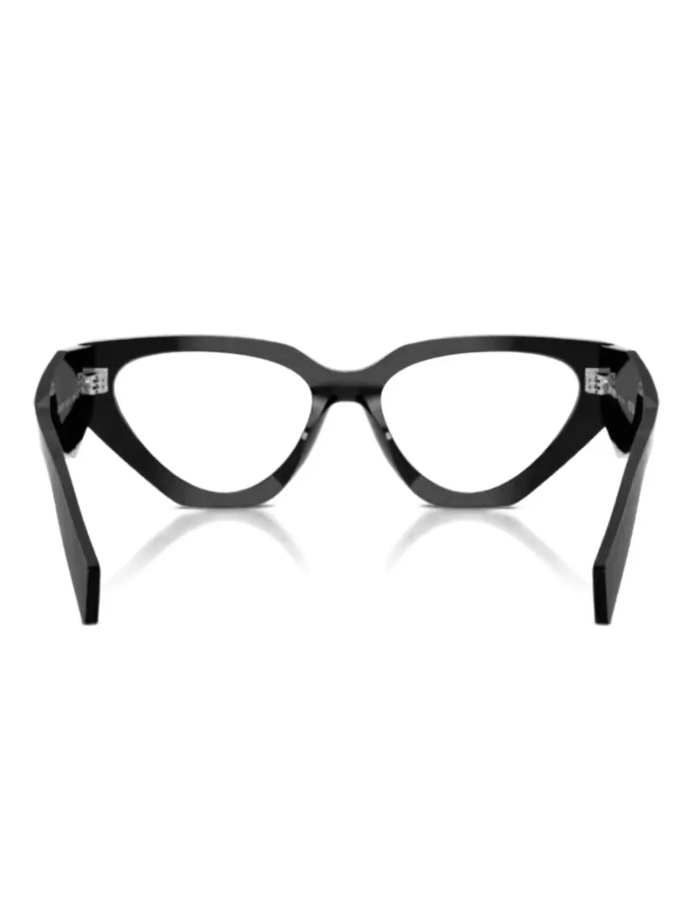 

Очки в геометрической оправе Prada, черный