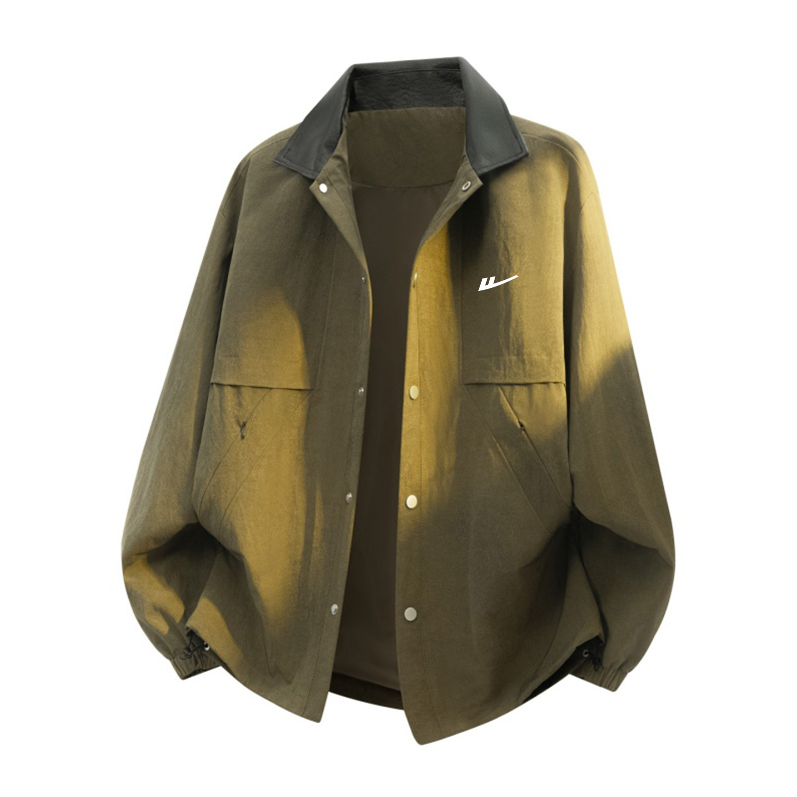 

Куртка женская Lapel Moderate Workwear WARRIOR, army зеленый[free diy brand merch]