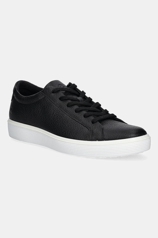 

Кожаные кроссовки Soft 60 Lace Ecco, черный