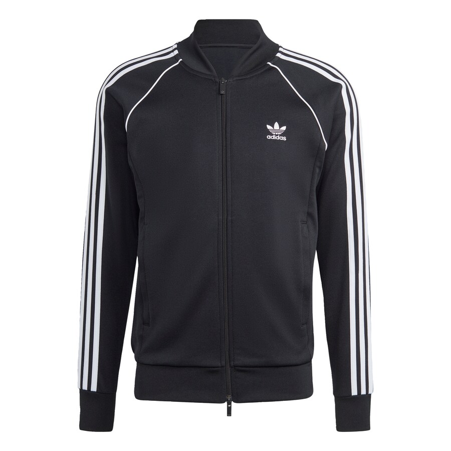

Толстовка с капюшоном на молнии ADIDAS ORIGINALS Adicolor Classics SST, черный