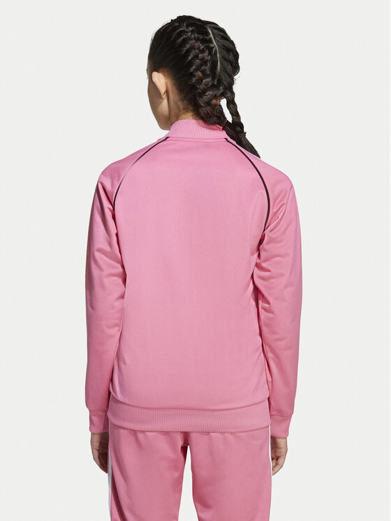 Толстовка обычного кроя adicolor SST JV8562 Adidas, розовый — фото 4