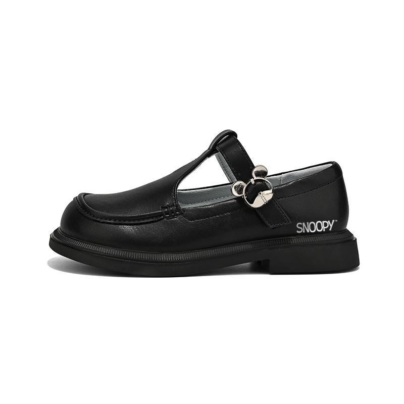 

Детские кожаные туфли Balance Low Top, устойчивые к истиранию, водонепроницаемые, детские SNOOPY, черный